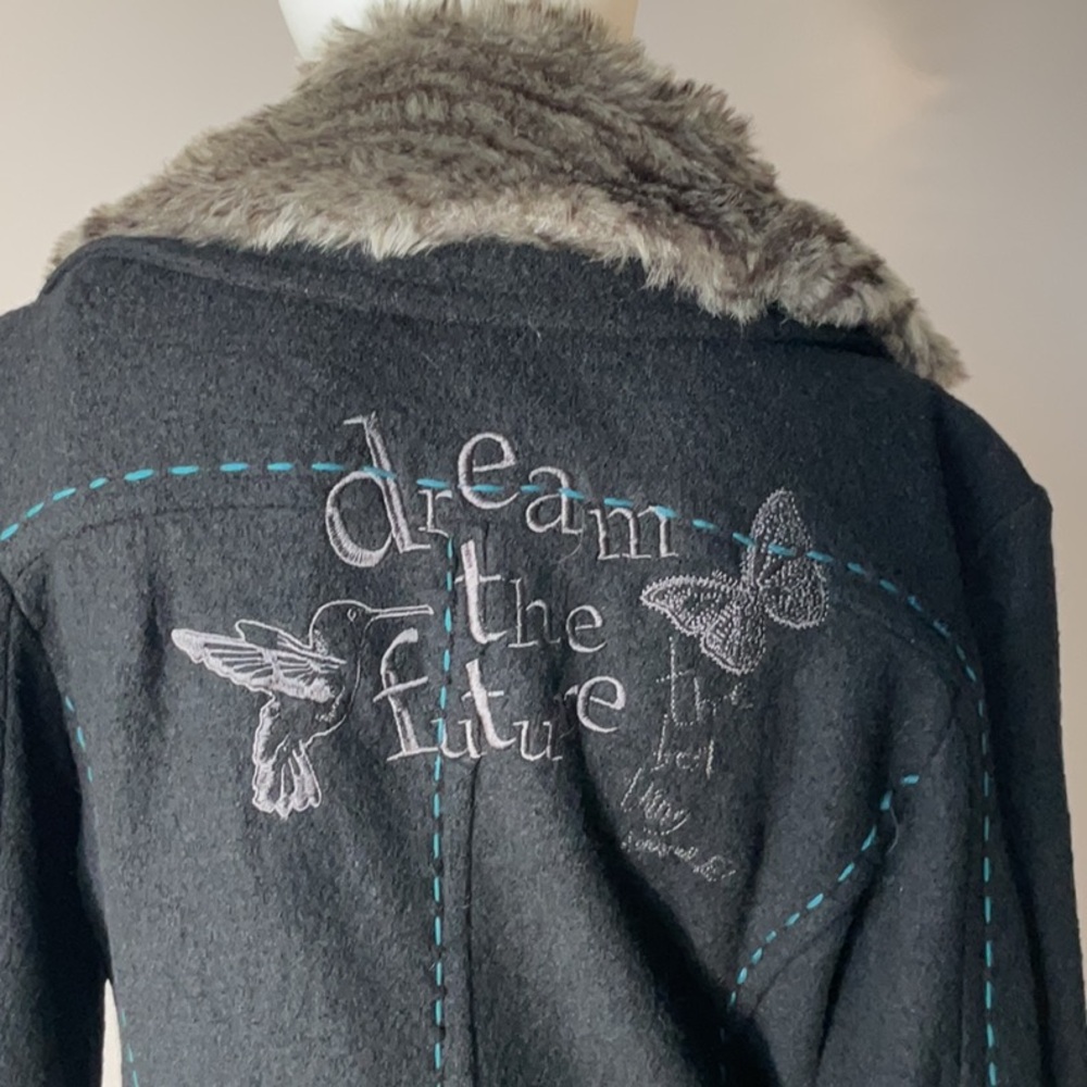 Desigual Dream The Future Coat - Picture 14 of 16